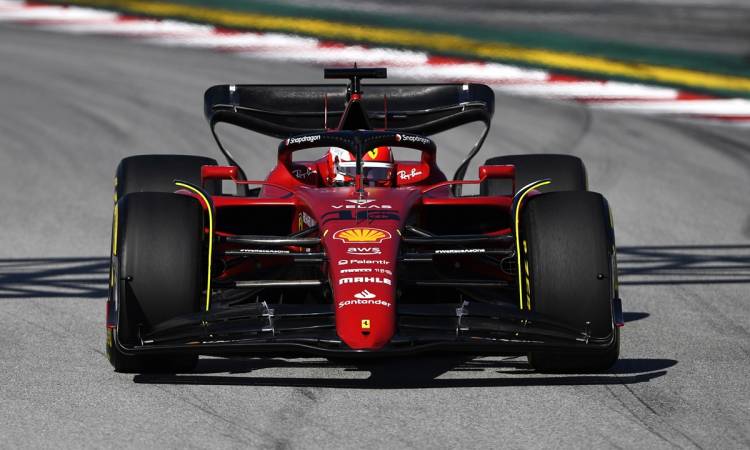 Fórmula 1: Leclerc dominó con Ferrari el primer entrenamiento oficial del año