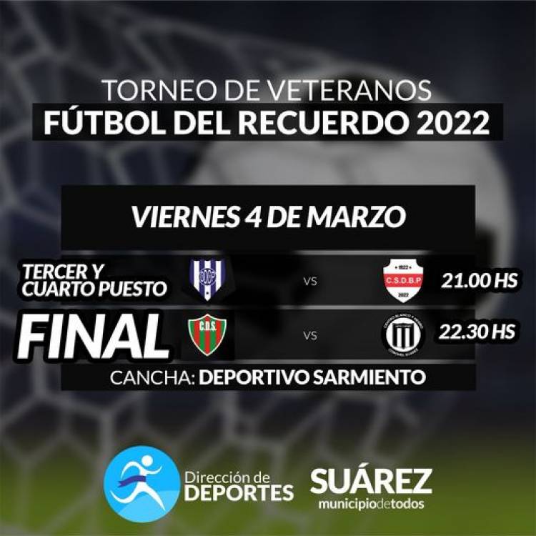 FINAL TORNEO VETERANOS