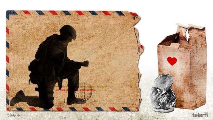 La historia de las encomiendas que debían llegar a Malvinas y terminaron en un basural