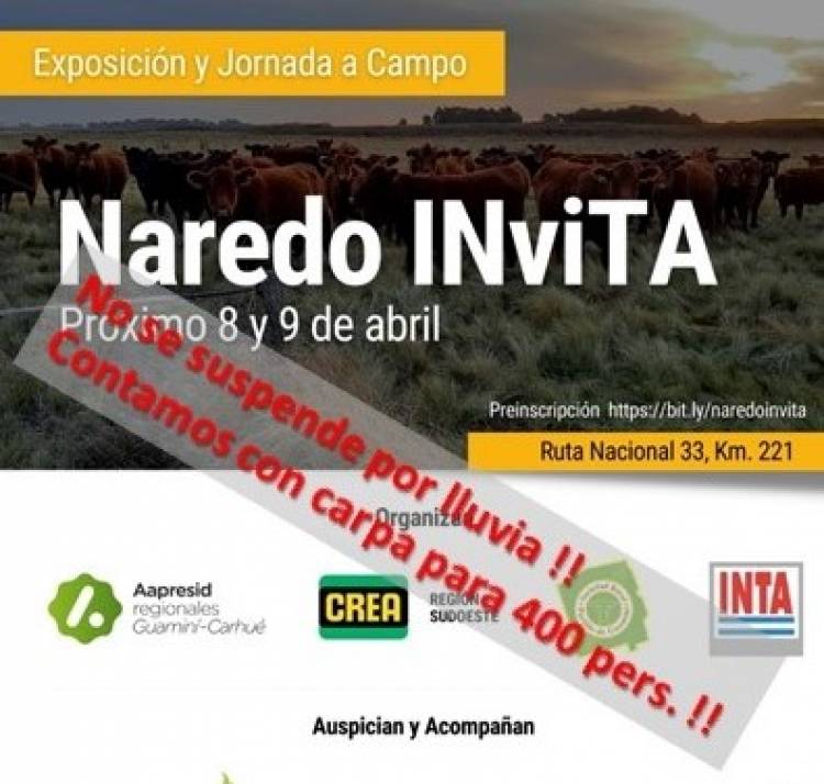 "NAREDO INVITA" EXPOSICION Y JORNADA DE CAMPO