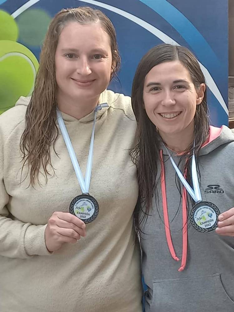 Cecilia Orbiscay y Joha Di Nezio Dabadie- Campeonas en Padel