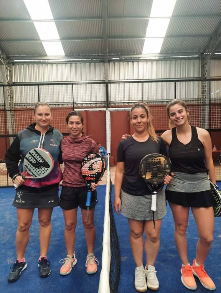 Cecilia Orbiscay y Joha Di Nezio Dabadie- Campeonas en Padel