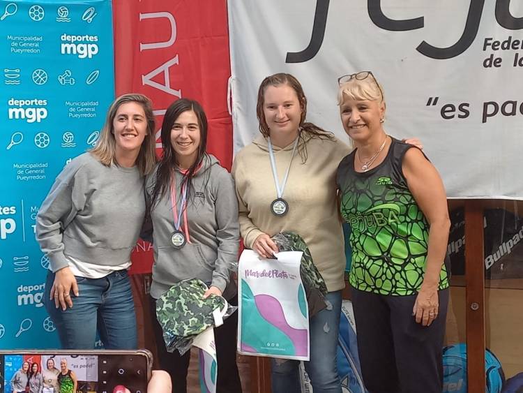 Cecilia Orbiscay y Joha Di Nezio Dabadie- Campeonas en Padel