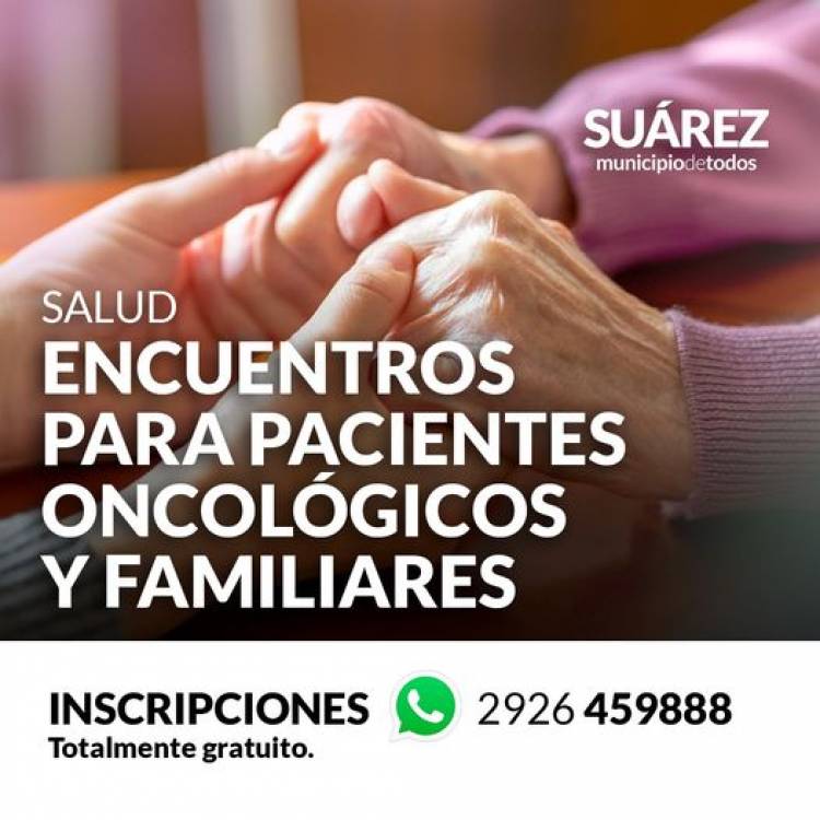 Encuentros para pacientes oncológicos y familiares