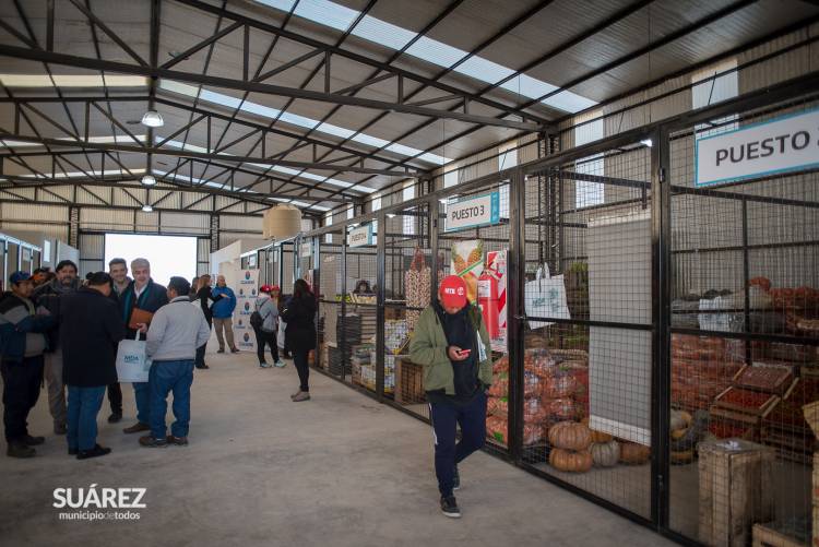 Kicillof inauguró el Mercado Concentrador Frutihortícola de Coronel Suárez
