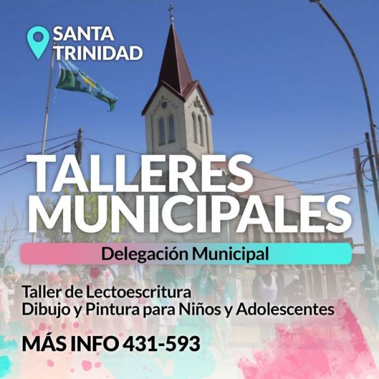 Inscripciones abiertas para participar de los talleres culturales municipales