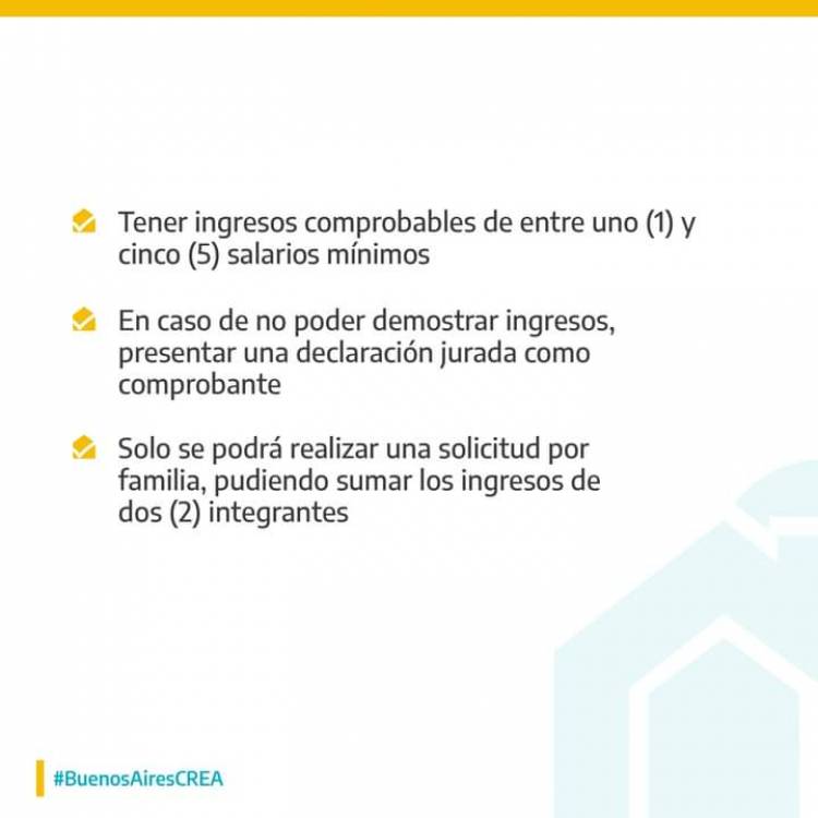 Créditos accesibles “Buenos Aires CREA”