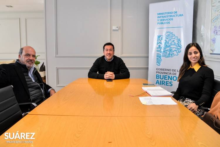 Intensas gestiones del Intendente Moccero en Buenos Aires y La Plata