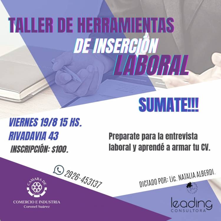 Charla sobre Herramientas de Inserción Laboral