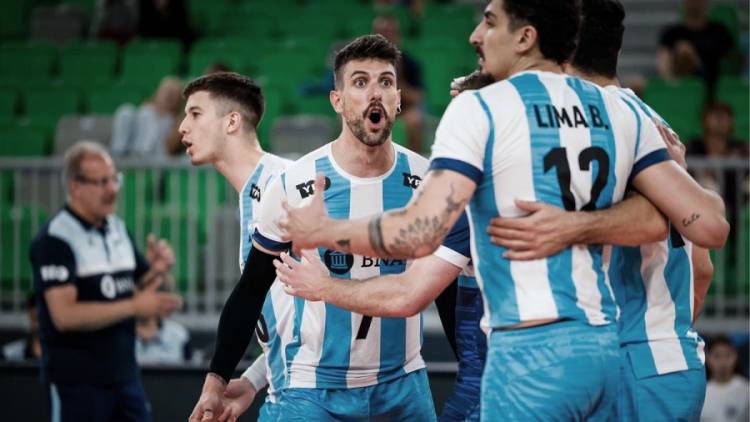 Voley: Argentina y Brasil juegan el clásico sudamericano por los cuartos de final
