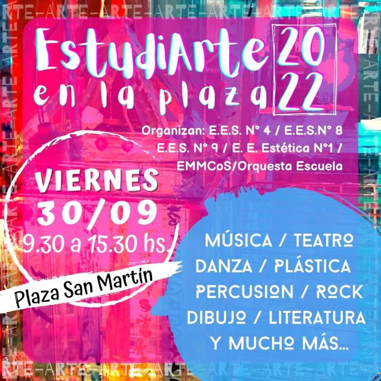 ¡Vuelve ESTUDIARTE en la Plaza!