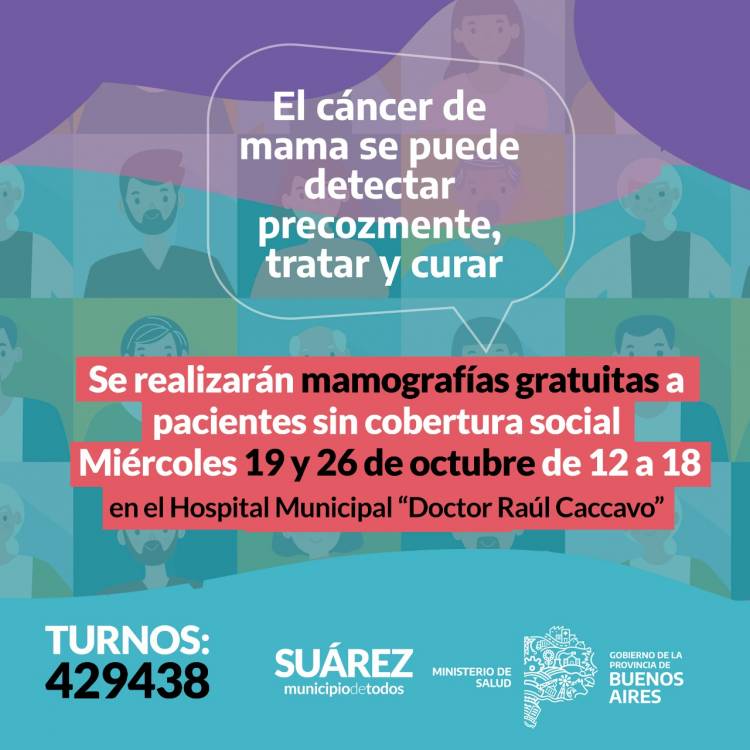 Octubre: un mes para concientizar sobre el cáncer de mama