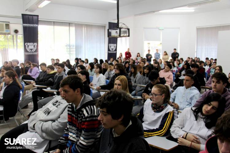 El programa “Construir Seguridad Ciudadana” realizó diversos talleres con alumnos del nivel Secundario
