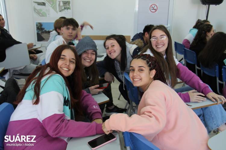El programa “Construir Seguridad Ciudadana” realizó diversos talleres con alumnos del nivel Secundario