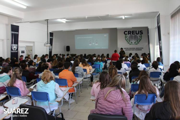 El programa “Construir Seguridad Ciudadana” realizó diversos talleres con alumnos del nivel Secundario