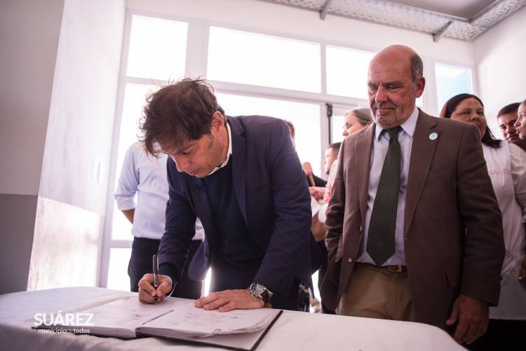 Se inauguró el nuevo edificio de la Escuela Secundaria N°5 de Santa Trinidad