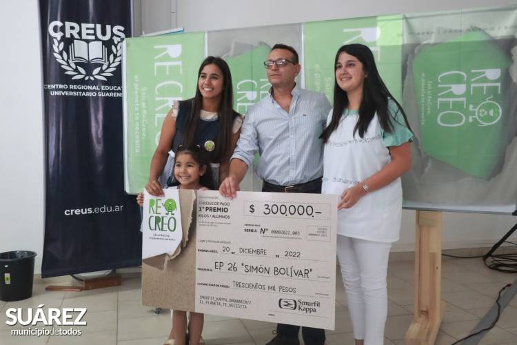 La empresa Smurfit Kappa realizó el cierre del programa “Recreo” en Coronel Suárez