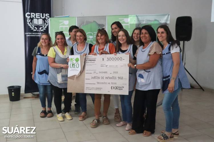 La empresa Smurfit Kappa realizó el cierre del programa “Recreo” en Coronel Suárez