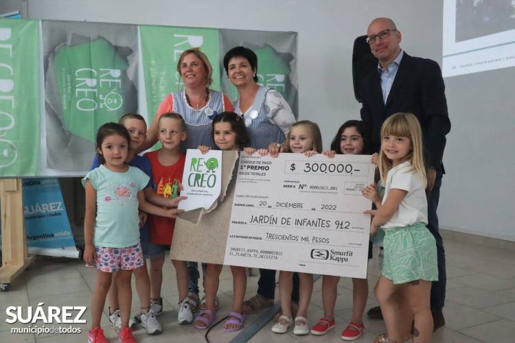 La empresa Smurfit Kappa realizó el cierre del programa “Recreo” en Coronel Suárez