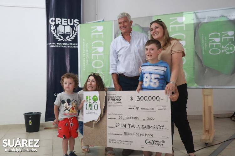 La empresa Smurfit Kappa realizó el cierre del programa “Recreo” en Coronel Suárez