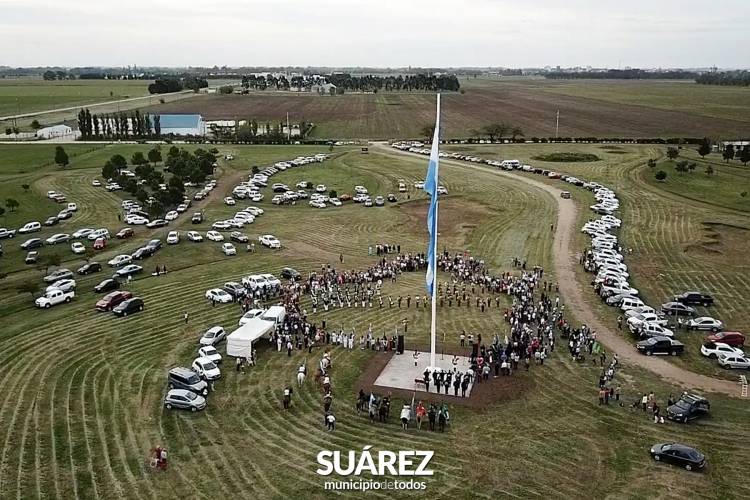 El pueblo Malvinero de Coronel Suárez se sumó al reconocimiento de los héroes de la Gesta del Atlántico Sur