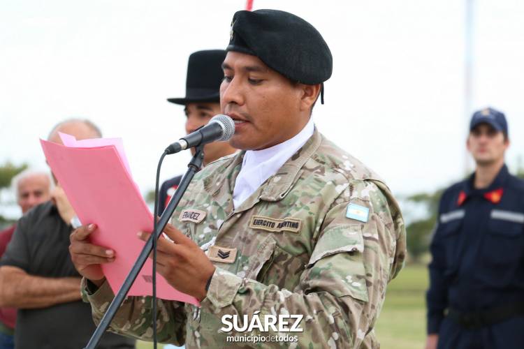 El pueblo Malvinero de Coronel Suárez se sumó al reconocimiento de los héroes de la Gesta del Atlántico Sur