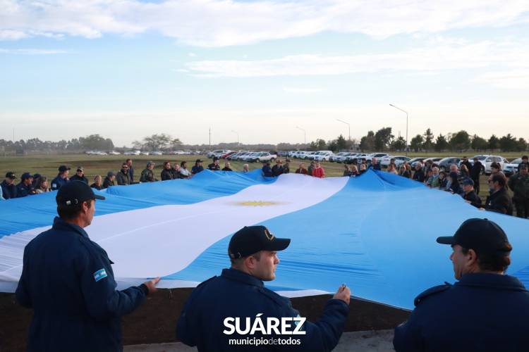 El pueblo Malvinero de Coronel Suárez se sumó al reconocimiento de los héroes de la Gesta del Atlántico Sur
