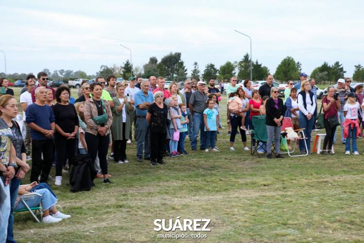 El pueblo Malvinero de Coronel Suárez se sumó al reconocimiento de los héroes de la Gesta del Atlántico Sur