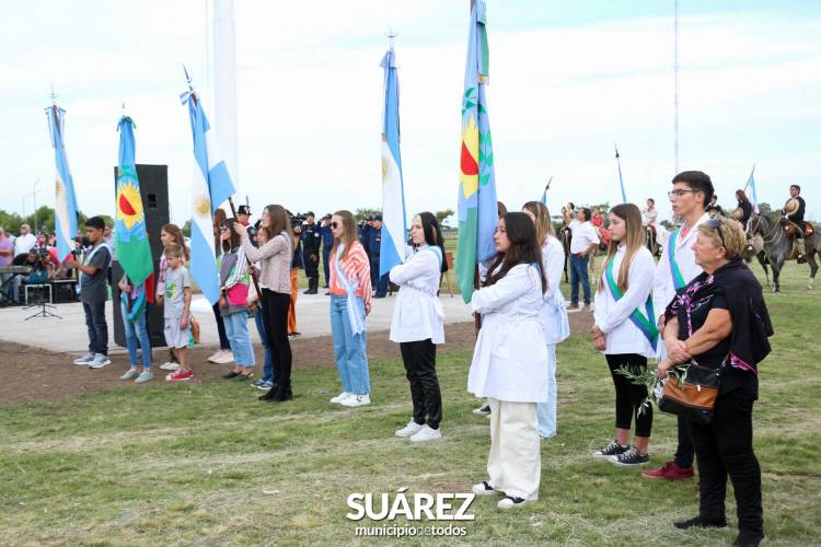 El pueblo Malvinero de Coronel Suárez se sumó al reconocimiento de los héroes de la Gesta del Atlántico Sur