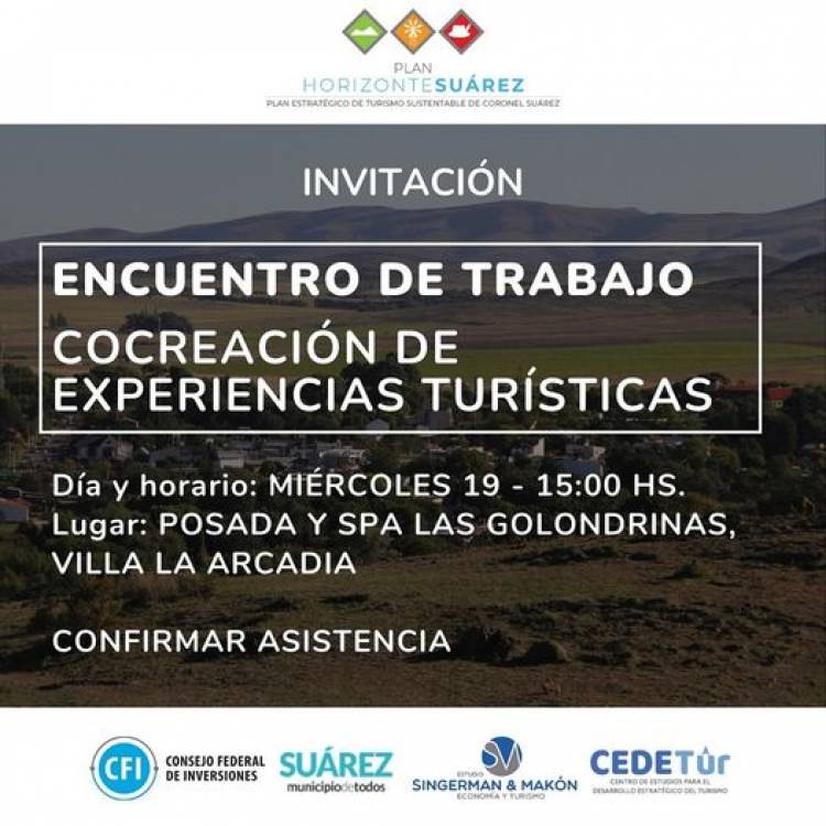 Plan Horizonte Suárez: reunión de Trabajo en Villa La Arcadia