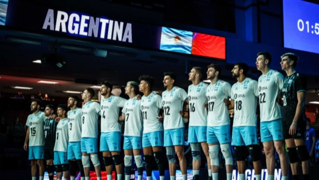 Voley: ante el campeón mundial, Argentina quiere hacer historia en la VNL