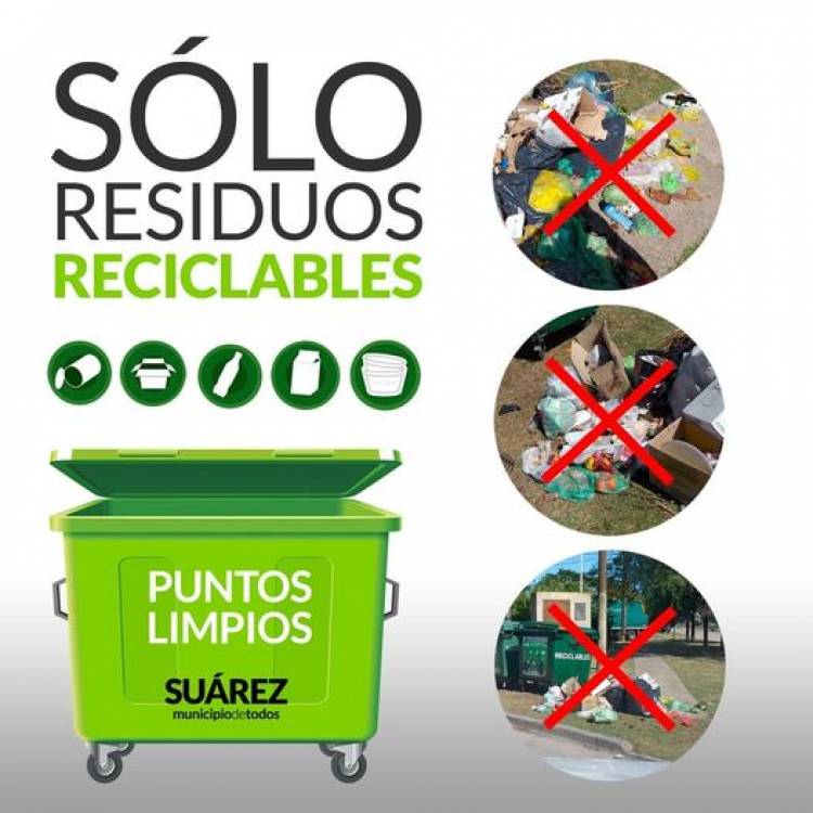 Sumamos más Puntos Limpios en Pueblo San José, Pasman y Suárez