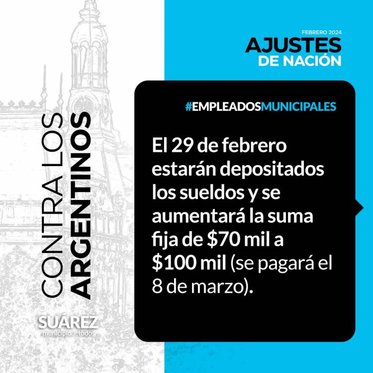 Moccero analizó cómo las políticas de ajuste de Milei atentan directamente contra nuestro Municipio