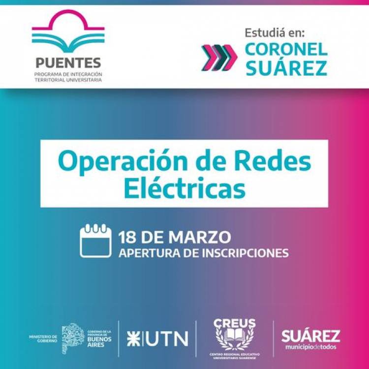 Estudiá en Coronel Suárez. Estudiá en CREUS