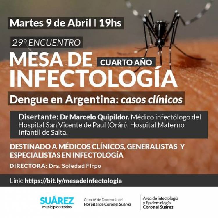 29° ENCUENTRO DE LA MESA DE INFECTOLOGÍA