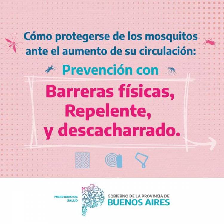 Reiteramos las medidas de prevención para evitar criaderos de mosquitos