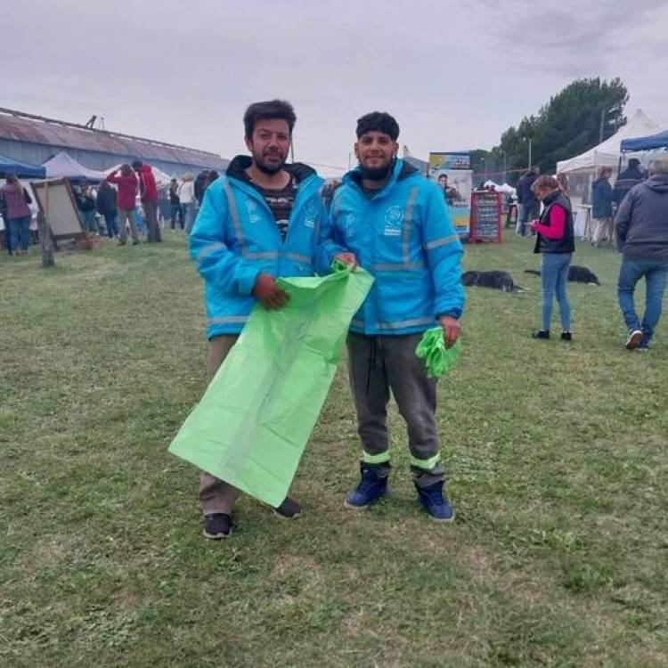 Orden y la limpieza en la 3° edición de la Peatonal Criolla