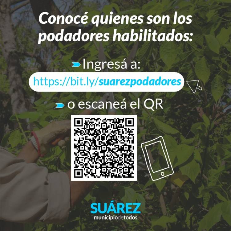 Ambiente: se presentó el registro de podadores autorizados