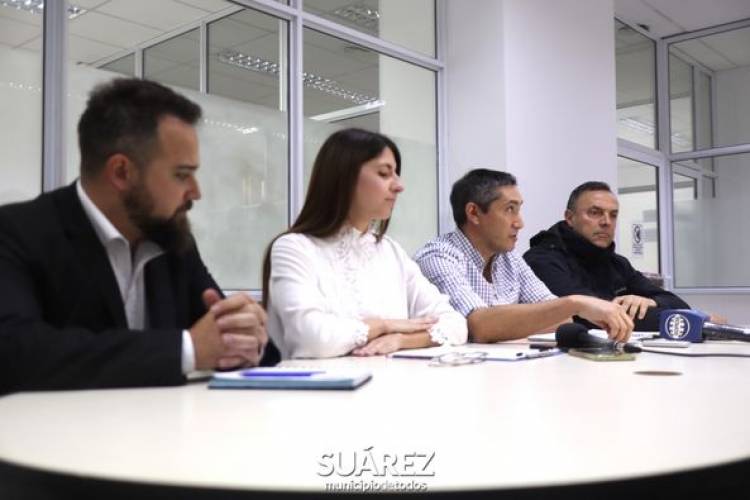 El Municipio finalizará las obras en marcha con el apoyo del Gobernador Kicillof