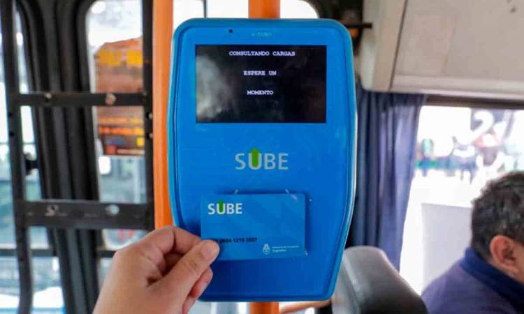 Habilitan sistema para validar la carga de la SUBE en el colectivo