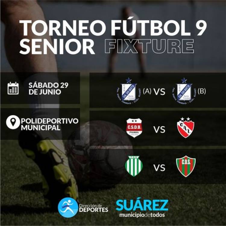 Resultados de la segunda fecha del Torneo de Fútbol 9 Senior