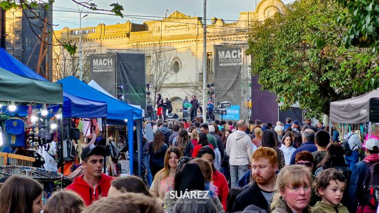 La Primavera se vivió a pleno en la 12° edición de SuarezPeatonal