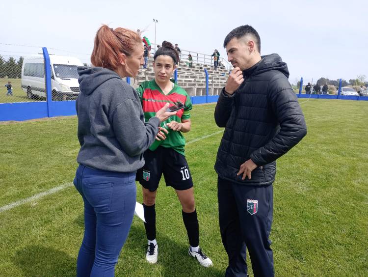 Futbol femenino El Progreso en el relato de Pasión Deportiva, no pudo con Independiente de Rivera.