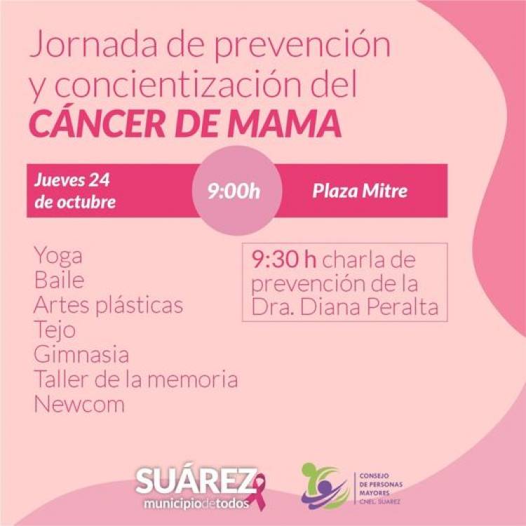Jornada de prevención y concientización del cáncer de mama