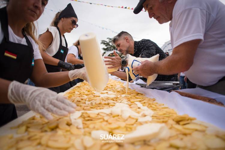 Desafío superado: El tradicional strudel alcanzó los 100.5 metros