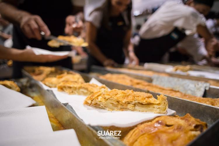 Desafío superado: El tradicional strudel alcanzó los 100.5 metros