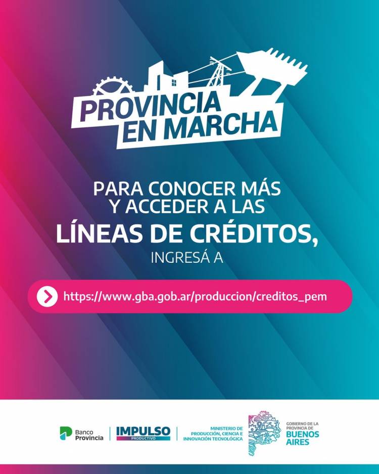 Nueva linea de creditos del Banco Provincia