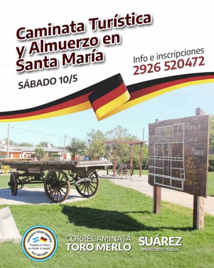 Caminata Turística y Almuerzo en Pueblo Santa María