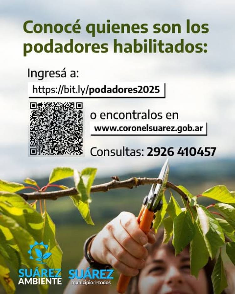  ¡ATENCIÓN VECINOS! INICIÓ LA TEMPORADA DE PODA