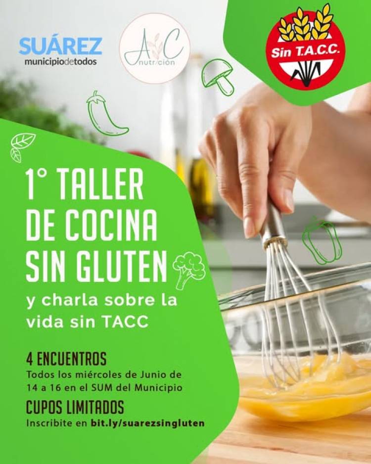 Taller de cocina sin gluten